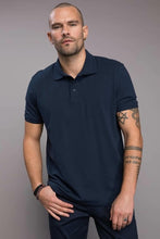 Load image into Gallery viewer, DeFacto Summer Dark Green Mens Short-Sleeved Solid Color Polos Shirts Male Casual Lapel Polos K0337AZ19SMGN245